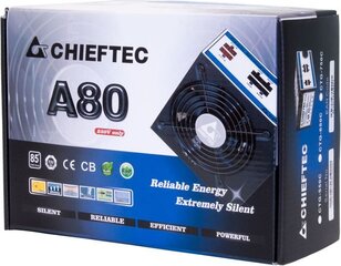Chieftec A80 CTG-650C hinta ja tiedot | Virtalähteet | hobbyhall.fi