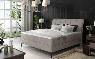 Sänky NORE Aderito, 160x200 cm, beige väri hinta ja tiedot | Sängyt | hobbyhall.fi