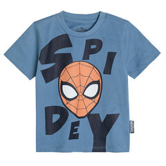 Cool Club lyhythihainen T-paita Spider-Man, 2 kpl, LCB2410442-00, sininen/valkoinen hinta ja tiedot | Poikien paidat | hobbyhall.fi