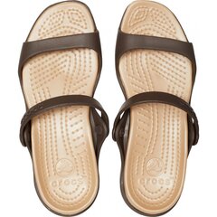 Crocs™ naisten vapaa-ajan kengät Cleo, ruskea hinta ja tiedot | Naisten sandaalit ja tossut | hobbyhall.fi
