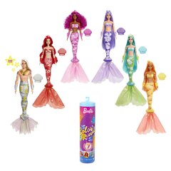 Barbie Color Reveal Rainbow Mermaids Asst. Hcc46 hinta ja tiedot | Tyttöjen lelut | hobbyhall.fi