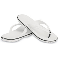 Crocs ™ -sandaalit CROCBAND FLIP, valkoinen hinta ja tiedot | Naisten sandaalit ja tossut | hobbyhall.fi