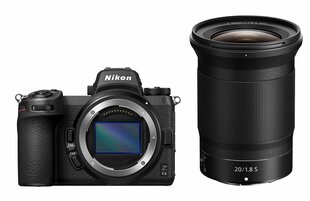 Nikon Z6II + NIKKOR Z 20mm f / 1.8 S hinta ja tiedot | Kamerat | hobbyhall.fi