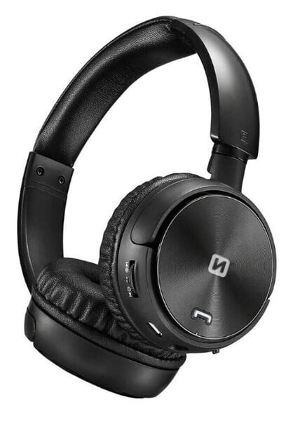 Swissten Trix Bluetooth 4.2 Headphones with FM / AUX / MicroSD / Black
