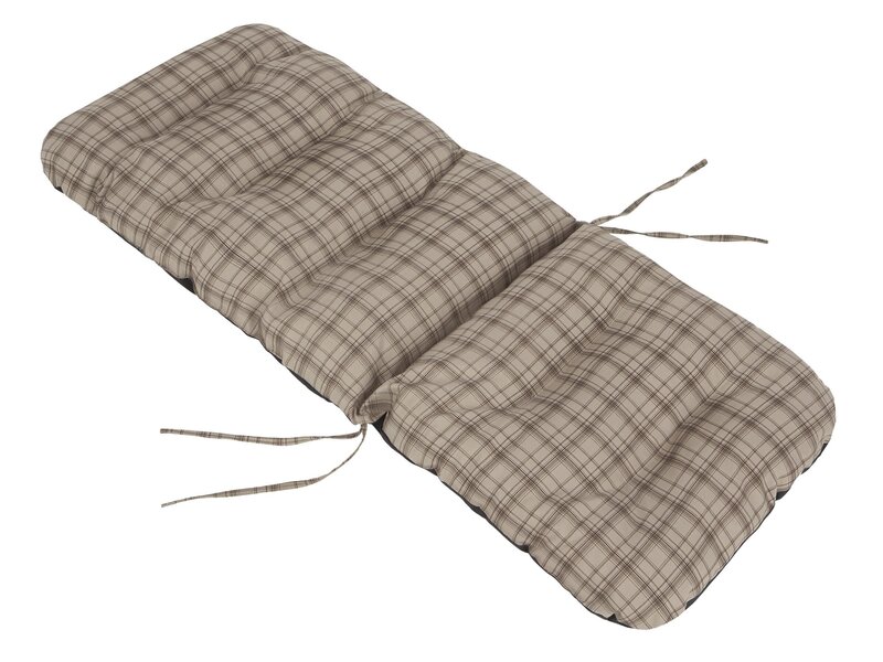 Hobbygarden Basia tyyny tuolille 48cm, beige väri/ruskea palaute