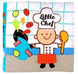 Pehmeä kirja "Pikku Chef" / K´sKids Read & Play hinta ja tiedot | Vauvan lelut | hobbyhall.fi