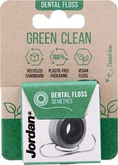 Jordan Green Clean Floss hammaslanka 30 cm hinta ja tiedot | Suuhygienia | hobbyhall.fi