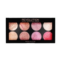 Makeup Revolution London Blush Palette poskipuna 12,8 g, Blush Goddess hinta ja tiedot | Aurinkopuuterit ja poskipunat | hobbyhall.fi